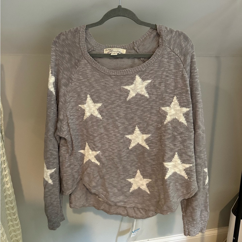 Gray Star Sweater